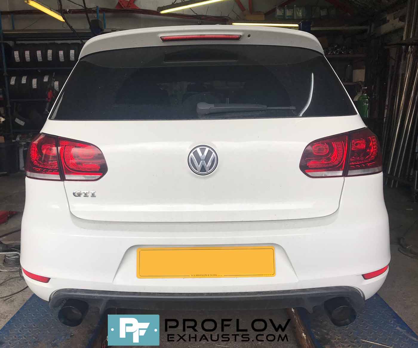 Proflow custom built Exhaust for Golf Gti Resonator and Back Box Delete