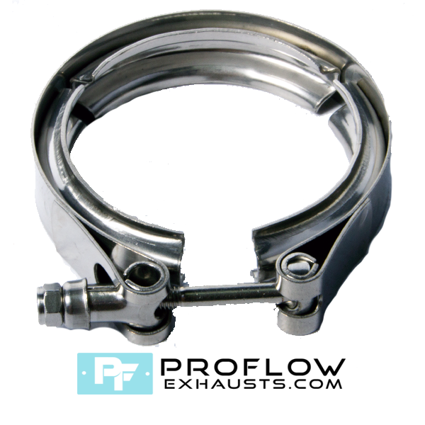 Stainless VBand 2½" Clamp Proflow Exhausts Stainless Steel