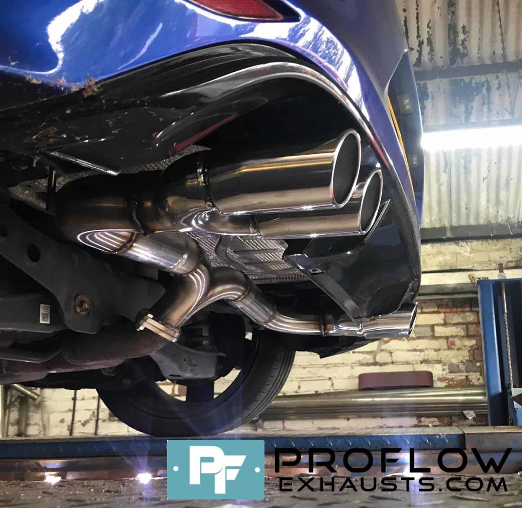 Custom Exhaust Back Box and Resonator Delete for VW Golf