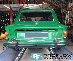 Proflow Exhausts Custom Built Specialised Back Box For Hillman Imp (2)