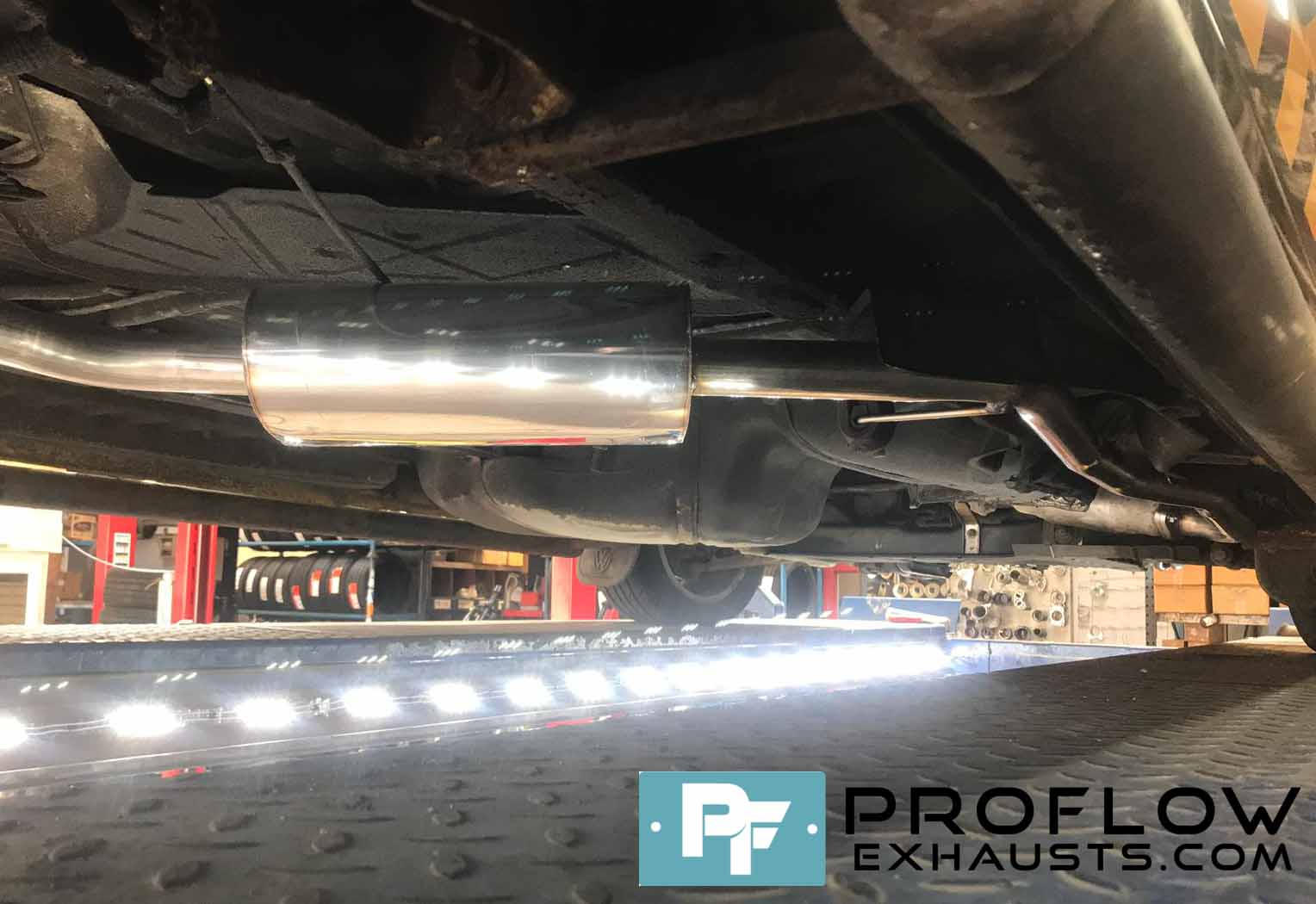 VW T4 Custom Exhaust Custom Built Stainless Steel Proflow (5) Proflow
