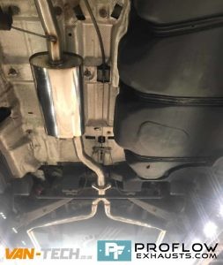 VW Transporter T5 Custom Exhaust Middle And Dual Exit Rear With Twin Tailpipes (6)