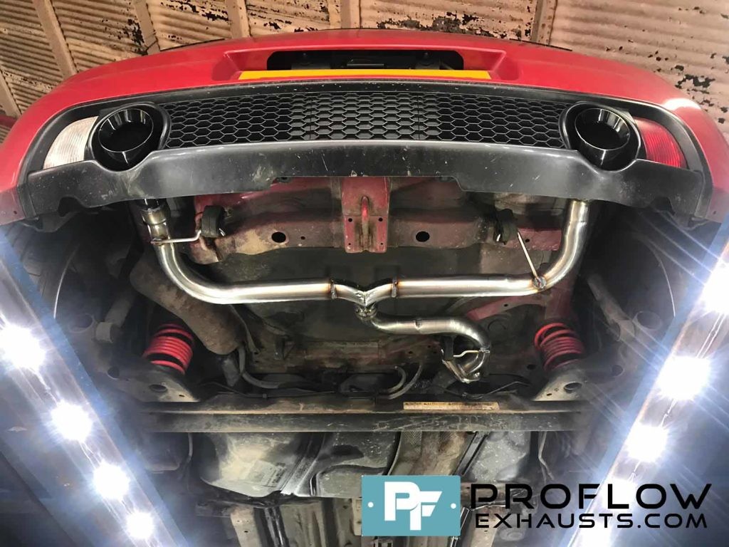 Dual Exit Back Box Delete Custom Built Exhaust For Suzuki Swift (1