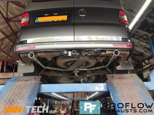 Proflow Custom Stainless Steel Exhaust For Volkswagen Transporter T5 (1)