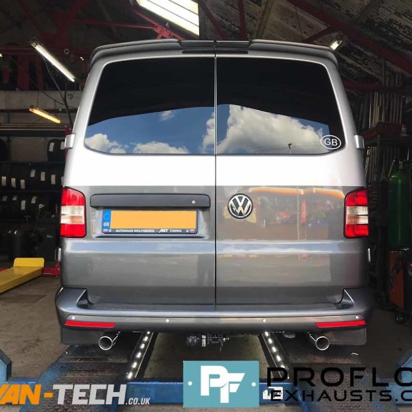 Proflow Custom Stainless Steel Exhaust For Volkswagen Transporter T5 (2)