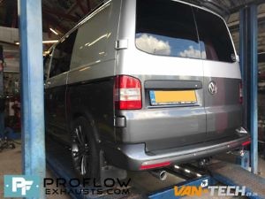 Proflow Custom Stainless Steel Exhaust For Volkswagen Transporter T5 (3)