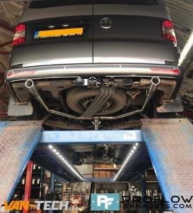 Proflow Custom Stainless Steel Exhaust For Volkswagen Transporter T5 (5)