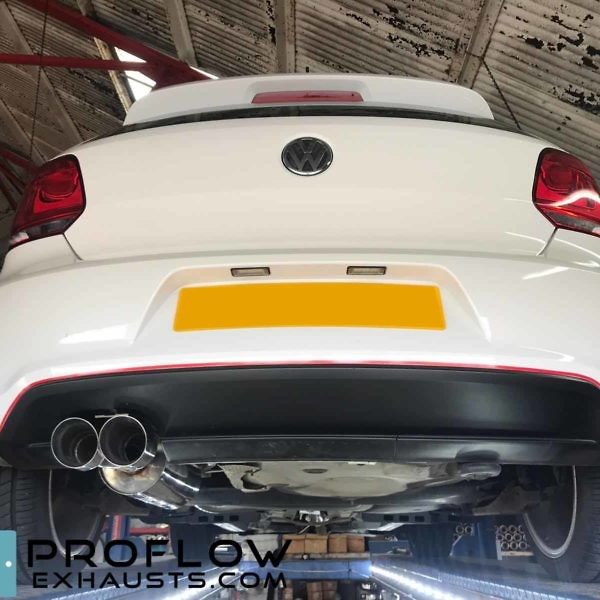 Proflow Custom Exhaust Polo GTi Stainless Steel Middle And Rear (2)
