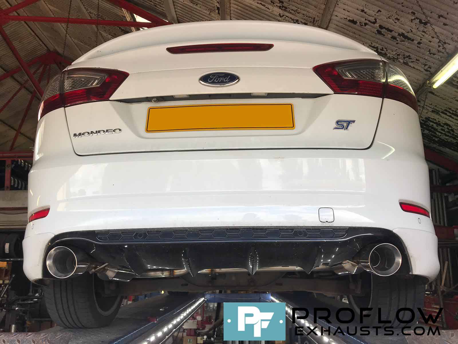 Proflow Custom Stainless Steel Dual Exit Exhaust Ford Mondeo (3)