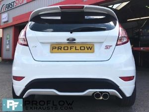 Proflow Custom Built Exhaust Ford Fiesta ST Stainless Steel Exhaust Middle And Rear With Tx023 Tailpipe (3)