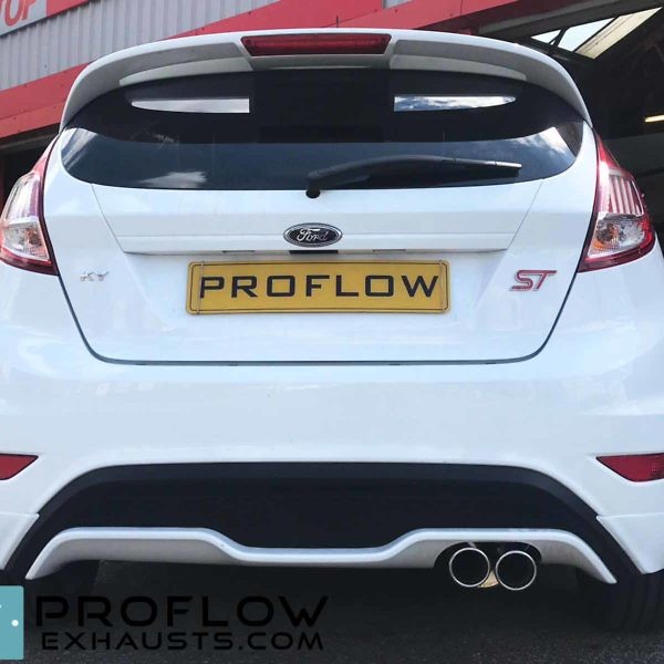 Proflow Custom Built Exhaust Ford Fiesta ST Stainless Steel Exhaust Middle And Rear With Tx023 Tailpipe (3)