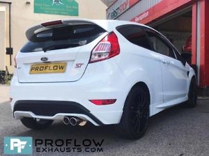 Proflow Custom Built Exhaust Ford Fiesta ST Stainless Steel Exhaust Middle And Rear With Tx023 Tailpipe (4)