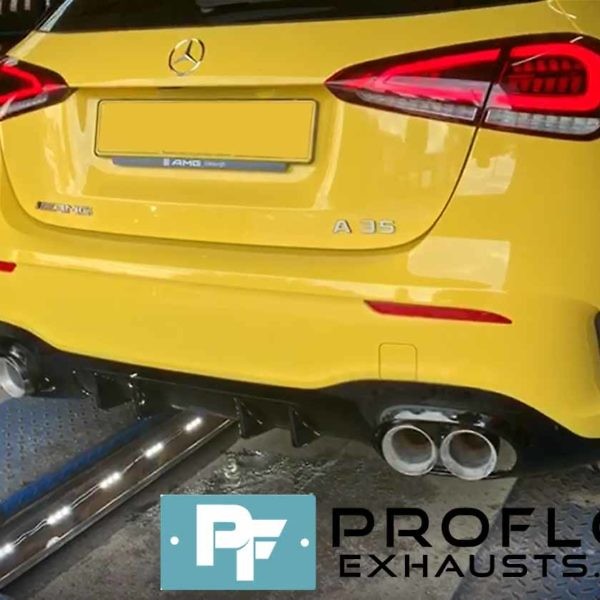 Proflow Exhausts Back Box Delete Mercedes A-Class AMG