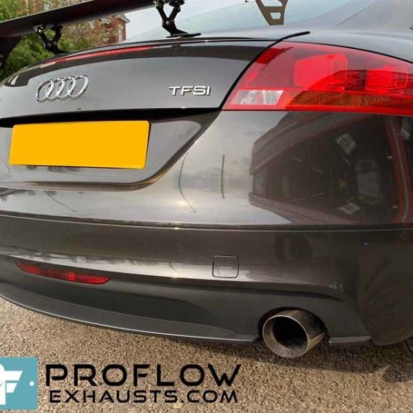 Proflow Exhausts Back Box Delete Dual Exit Audi TT