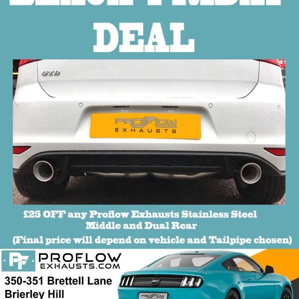 BLACK FRIDAY SALE Proflow Exhausts