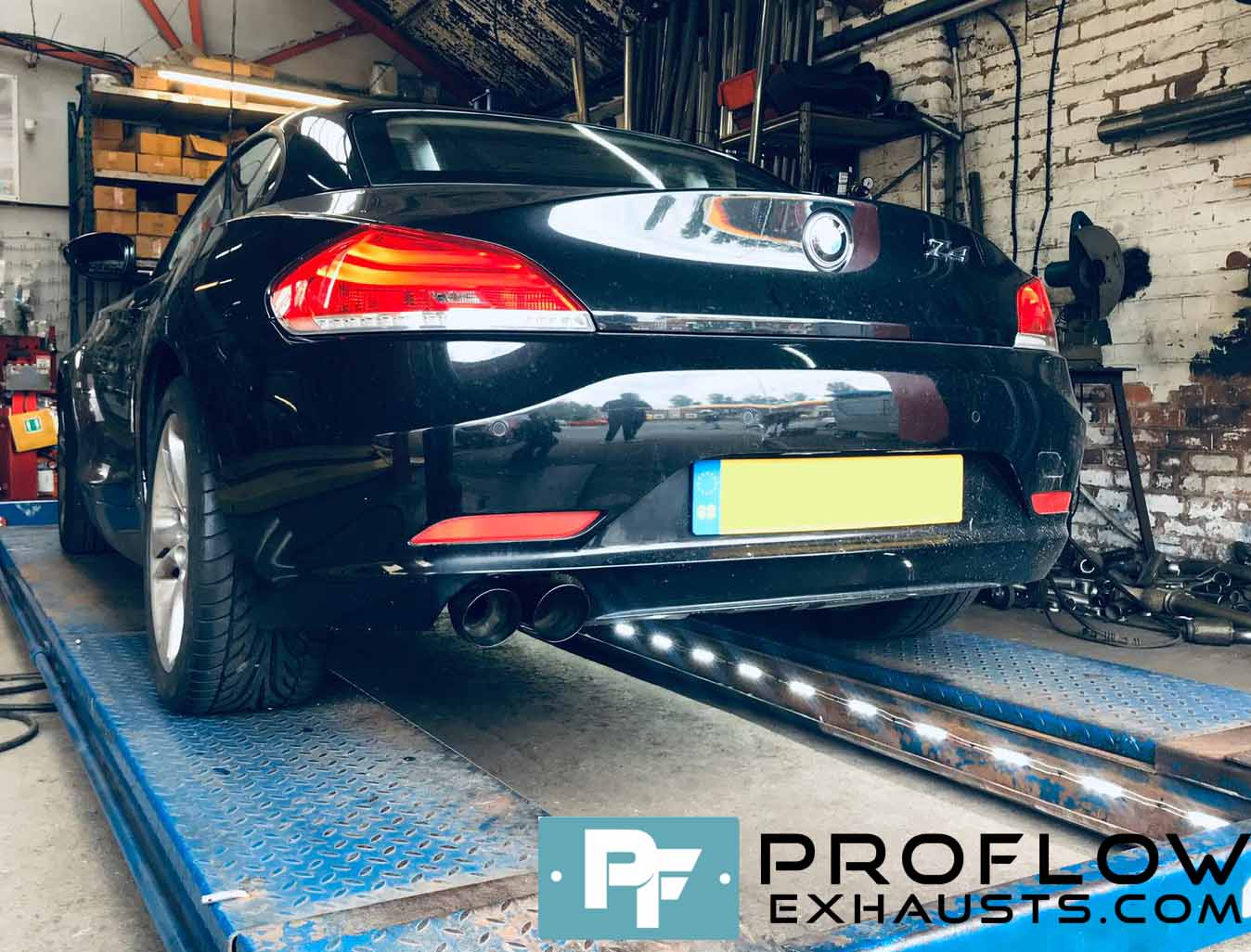 Proflow Custom Back Box Delete For BMW Z4 Made From Stainless Steel (1)