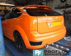 Proflow Exhausts Back Box Delete Dual Rear for Ford Focus ST