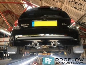 Renalut Clio Custom Exhaust Proflow Exhausts (1)