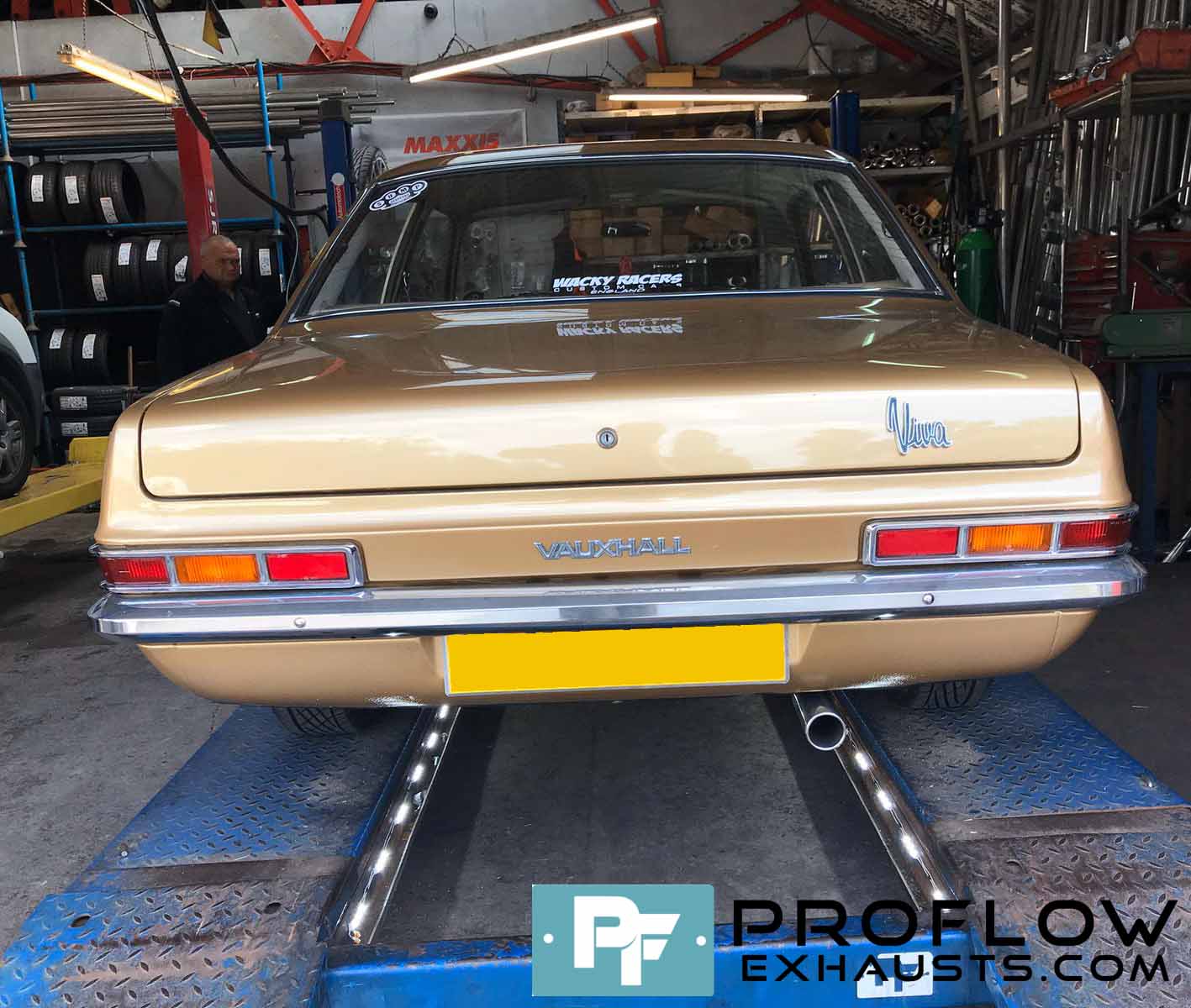 Proflow Custom Built Full Exhaust System for Vauxhall Viva