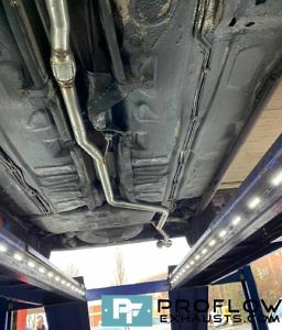 Proflow Exhausts Back Box Delete with Twin Burnt Tip Effect Tailpipe