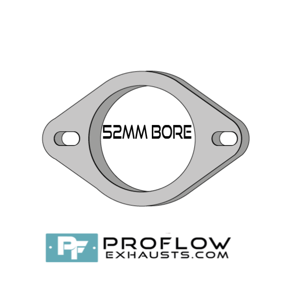2 Pin Flanges 52mm