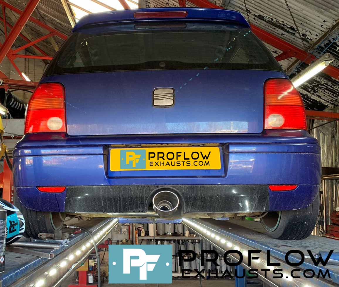 Seat Arosa Proflow Exhausts Back Box Delete Stainless Steel Custom Exhaust (4)