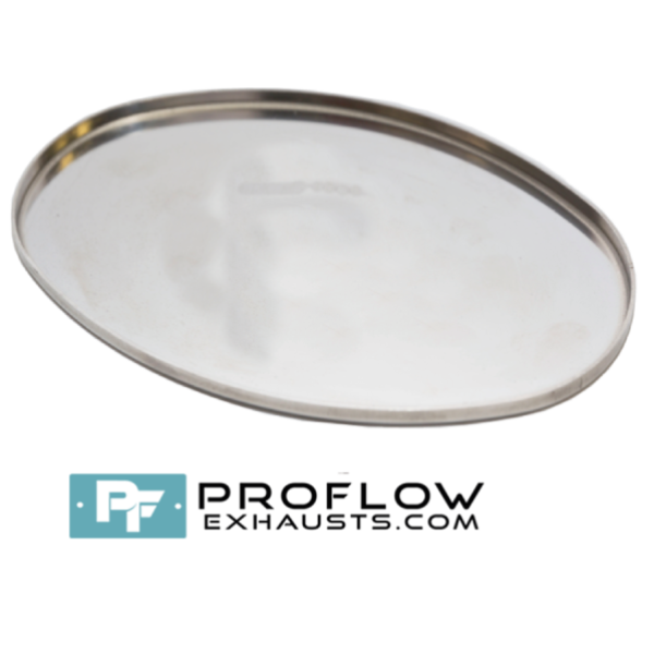 Oval End Plate 8"x4"