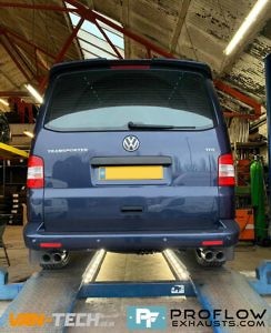 Vw T5 Custom Exhaust 3