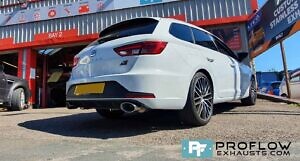 Proflow Custom Built Stainless Steel Dual Back Boxes Seat Cupra Exhaust (1)