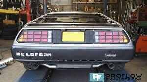 Proflow Custom Exhaust Back Box with Dual Exit for a Delorean