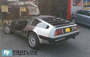 Proflow Custom Exhaust Back Box with Dual Exit for a Delorean