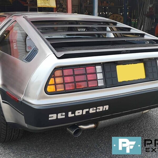 Proflow Custom Exhaust Back Box with Dual Exit for a Delorean