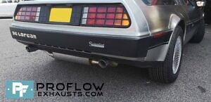 Proflow Custom Exhaust Back Box with Dual Exit for a Delorean