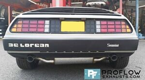 Proflow Custom Exhaust Back Box with Dual Exit for a Delorean