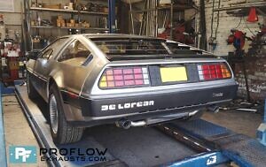 Proflow Custom Exhaust Back Box with Dual Exit for a Delorean