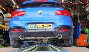 Bmw Back Box Delete Dual Exit Tx Tx026 3 Inch Pipe Work 2