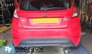 Custom Built Proflow Exhaust For Ford Fiesta Mk 7.5 Ecoboost Back Box Delete (2)