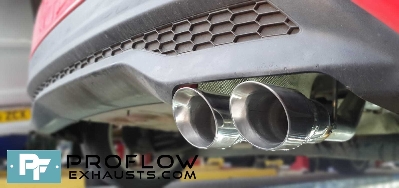 Custom Built Proflow Exhaust For Ford Fiesta Mk 7.5 Ecoboost Back Box Delete (4)