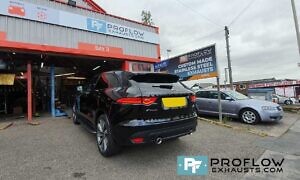 Proflow Custom Exhaust Jaguar F Pace Single To Dual Exit Conversion For Made From Stainless Steel 50mm Pipewor (4)