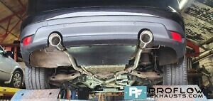 Proflow Custom Exhaust Jaguar F Pace Single To Dual Exit Conversion For Made From Stainless Steel 50mm Pipewor (5)