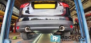 Proflow Custom Exhaust Jaguar F Pace Single To Dual Exit Conversion For Made From Stainless Steel 50mm Pipewor (6)