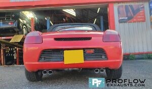 Proflow Custom Exhaust MR2 Dual Exit Made From Stainless Steel (1)