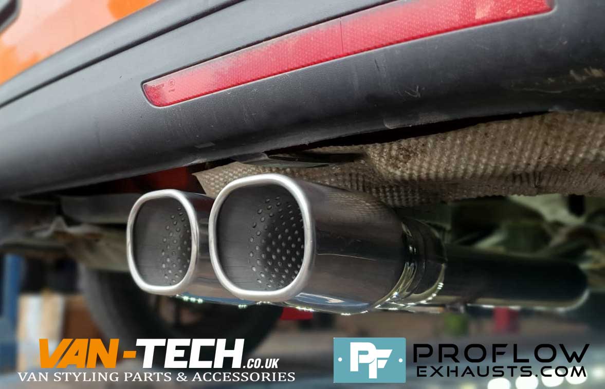 Proflow Custom Exhaust VW T5 Middle And Rear With Twin Tailpipe (3)