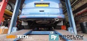 VW Transporter T5 Custom Exhaust Middle and Rear with Single Exit Tailpipe