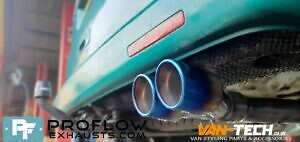 Custom Built Proflow Exhaust for VW Transporter T5 Motion made from stainless steel