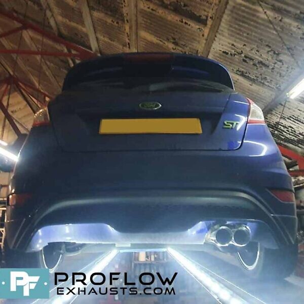 Proflow Exhausts Stainless Steel Back Box and TX083 Tailpipe for Ford Fiesta ST MK 7.5