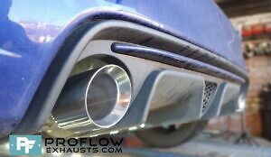 Proflow custom Built Exhaust for Fiat 500 Arbath Back Box with Dual Exit