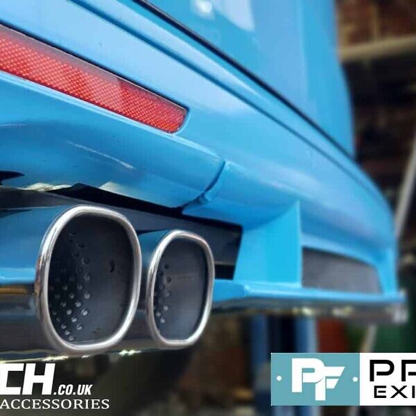 Custom Built Stainless Steel Proflow Exhaust for VW Transporter T6