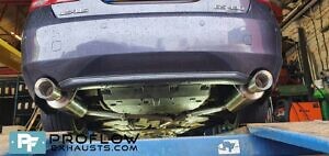 Proflow Exhausts Stainless Steel Back Boxes Dual Exit For Lexus GS430 (3)
