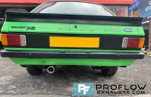 Proflow Custom Built Stainless Steel Exhaust For Ford Escort Mark 2 (7)